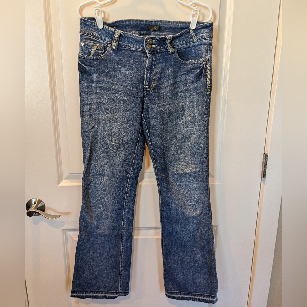 Women's Reba Medium Blue Jeans, Size 8